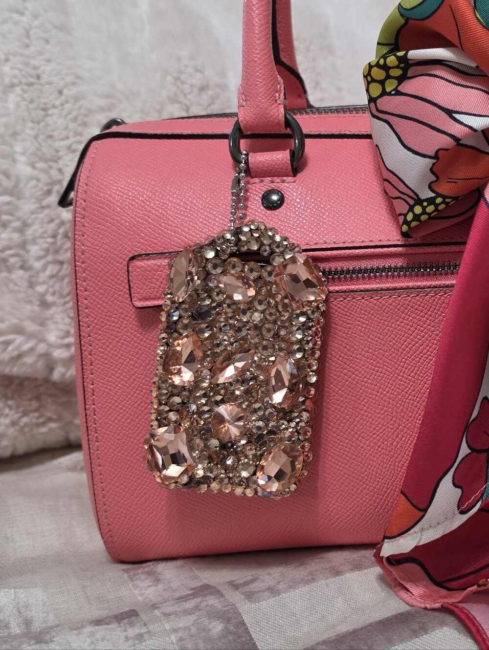 Rose Gold Sparkle Hangtag